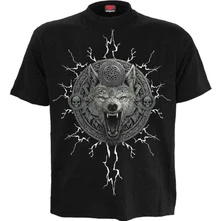 Tričko Unisex T-Shirt: Valhalla (Black) (Back Print)