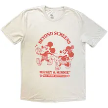 Mickey Mouse – Mickey & Minnie Beyond Screens (Natural) (Tricou)
