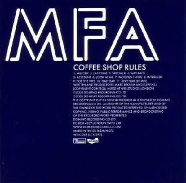 Midnight Funk Association – COFFEE SHOP RULES (CD)