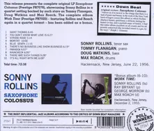 Sonny Rollins – SAXOPHONE COLOSSUS (2010) (CD)
