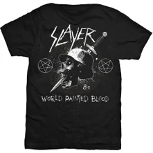 Slayer, Tričko Dagger Skull, Unisex, Čierna