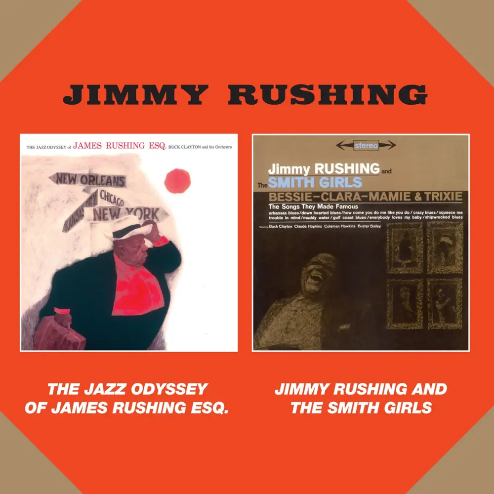 Jimmy Rushing – JAZZ ODYSSEY OF JAMES RUSHING/JINNY RUSHING AND THE SMITH GIRLS (CD)