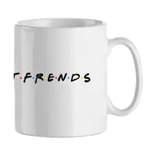 Adiss, Hrnček Adiss - Hrnček BestFrends, Unisex, Biela