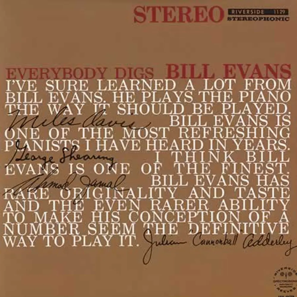 Bill Evans Trio – EVERYBODY DIGS BILL EVANS (Vinyl)