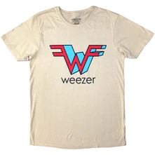 Weezer, Tričko W, Unisex, Natural