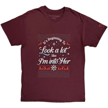 Michael Bublé, Tričko Into Her, Unisex, Červená