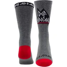Unisex Crew Socks: Logo (Grey)  (UK Size 6.5 - 11)