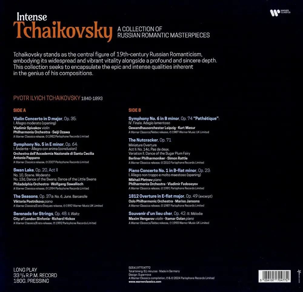 INTENSE TCHAIKOVSKY