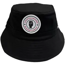 Unisex Bucket Hat: Marchin' Fist (Black) thumbnail