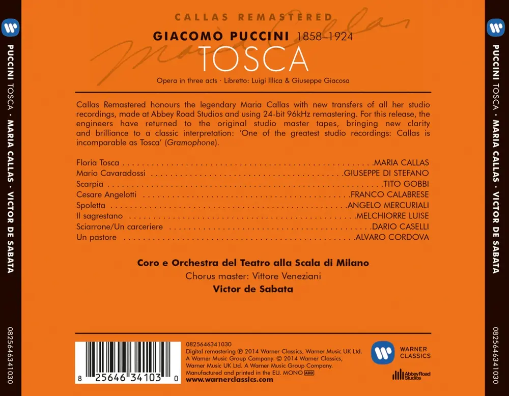 Maria Callas – Tosca (CD)