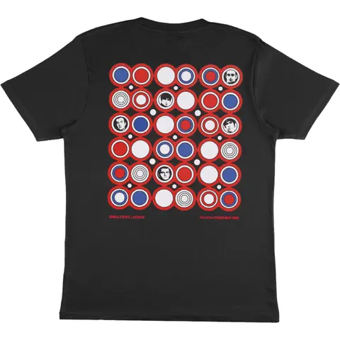 Oasis – Tričko Noel & Liam, Unisex, Čierna