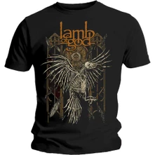 Lamb of God, Tričko Crow, Unisex, Čierna
