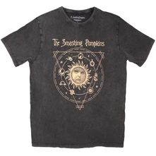 The Smashing Pumpkins, Tričko Celestial Sun, Unisex, Šedá