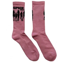 Ponožky Unisex Ankle Socks: Silhouette (Pink) (UK Size 7 - 11)