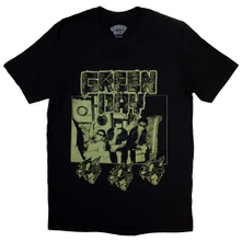 Green Day, Tričko Rev Radio, Unisex, Čierna
