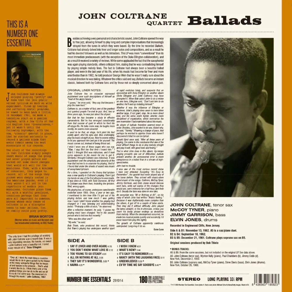 Ballads (Number One Essentials Label)