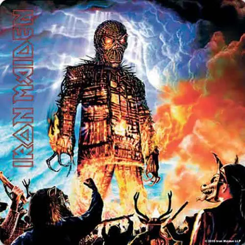 Single Cork Coaster: Wicker Man