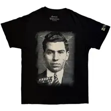 Tričko Unisex T-Shirt: Lucky (Black) (Sleeve Print)