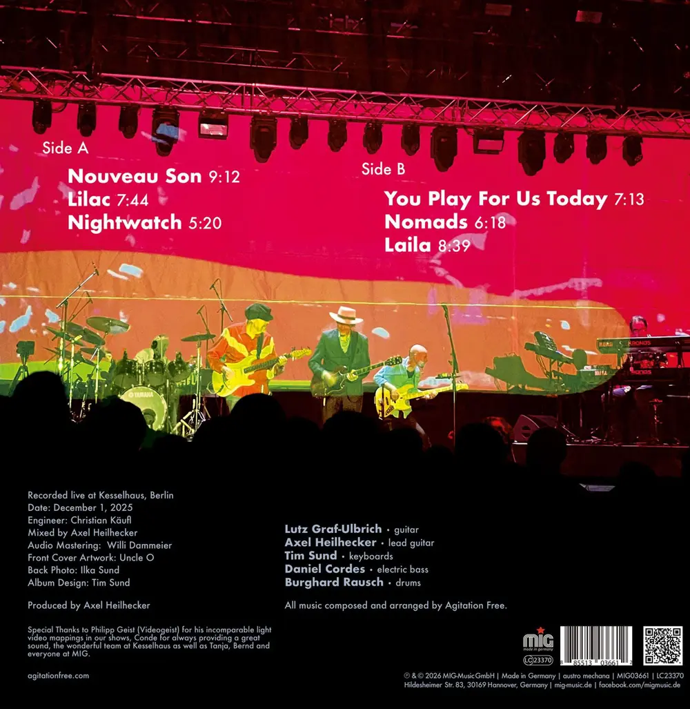 Agitation Free – LIVE IN BERLIN (Vinyl)