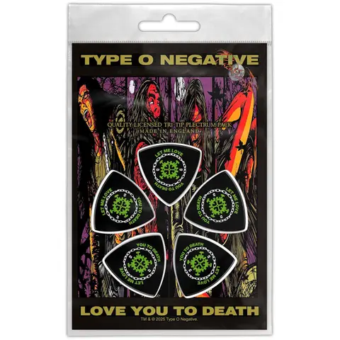Type O Negative – Brnkadlo Love You To Death (Tri-Tip Plectrum Pack)