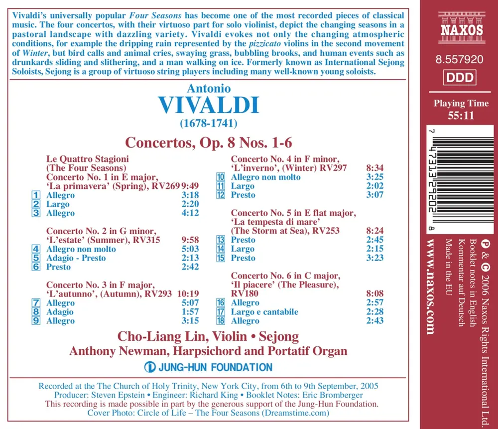Carmignola, Giuliano - Vivaldi - -the Four Seasons Ba