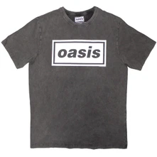 Oasis, Tričko Decca Logo, Unisex, Šedá