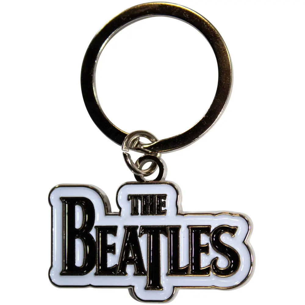 The Beatles – Drop T Logo (Čierna) (Kľúčenka)