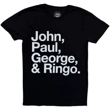 Tričko John, Paul, George & Ringo
