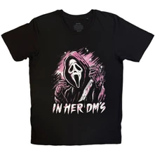 Unisex T-Shirt: In Her DM's (Black)