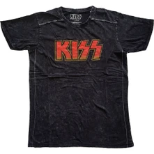 Kiss, Tričko Classic Logo, Unisex, Čierna