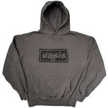 Mikina Unisex Pullover Hoodie: Lino Logo (Charcoal Grey) (Ex-Tour)