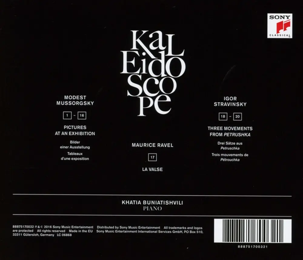 Kaleidoscope - Mussorgsky, Ravel, Stravinsky