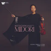 CD Beethoven Violin Concerto 2 Romances Midori (Festival Strings Lucerne Daniel Dodds)