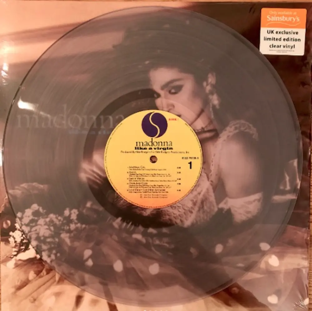 Madonna – LIKE A VIRGIN (Transparent Vinyl, 2026) (Vinyl)