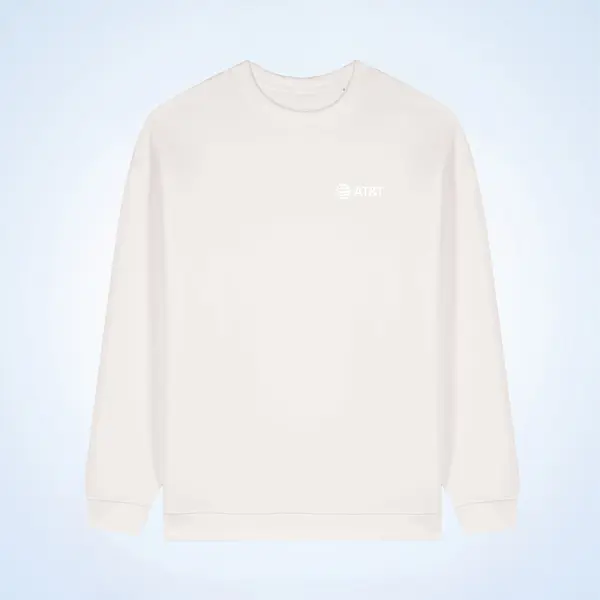 2026 – Crewneck AT&T Women’s Oversized Crewneck, Woman, Off White