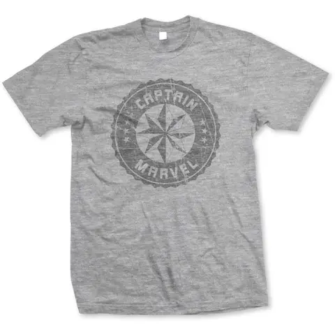 Captain Marvel Grey Circle
