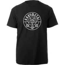 BABYMETAL, Tričko Pentagram, Unisex, Čierna