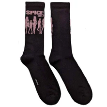 Ponožky Unisex Ankle Socks: Silhouette (Black) (UK Size 7 - 11)