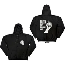 Green Day, Mikina na zips American Idiot The Musical, Unisex, Čierna