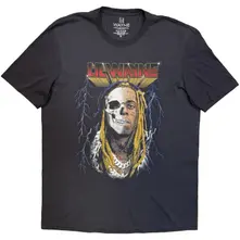 Unisex T-Shirt: Lightning Art (Charcoal Grey)