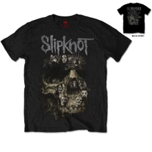 Slipknot, Tričko Skull Group, Unisex, Čierna