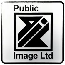 Public Image Ltd – New Logo Black & White (Premium Fridge Magnet) (Magnetka)