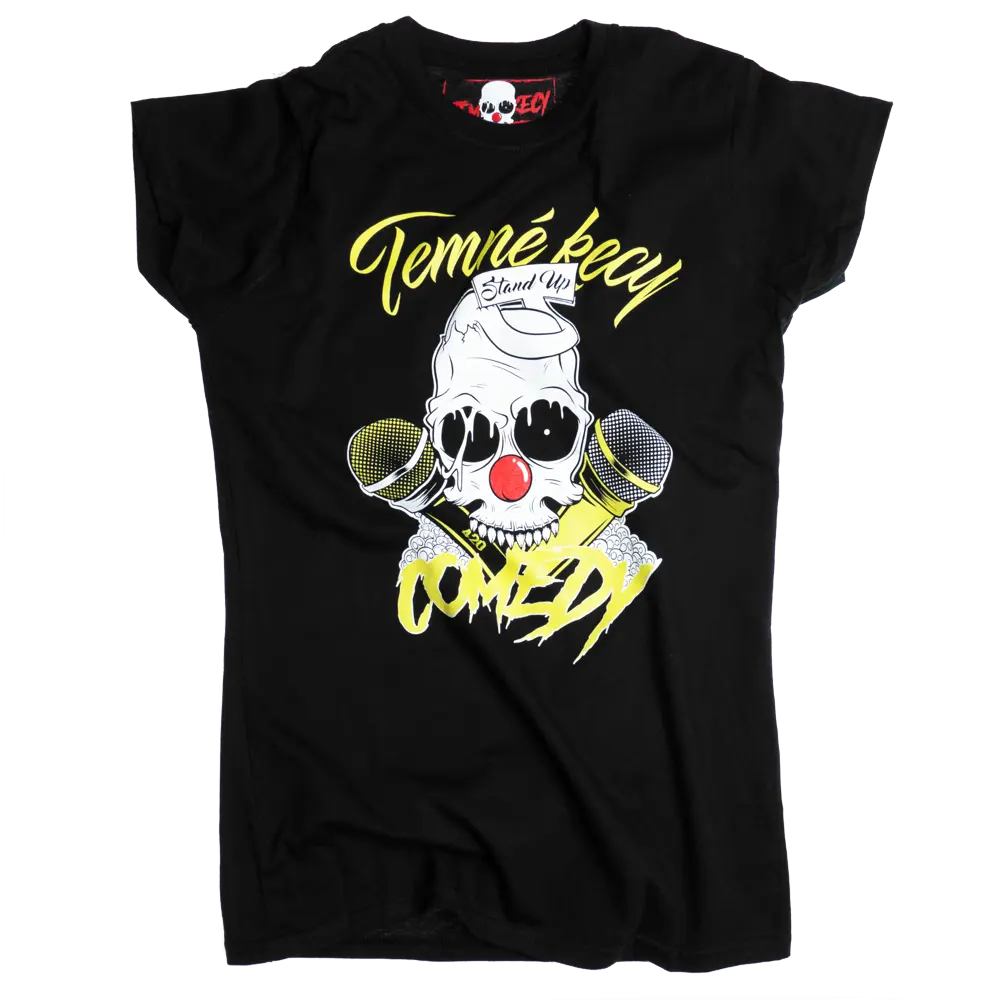 Temné Kecy – TK LOGO, YELLOW (Tričko)