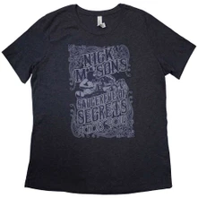 Nick Mason's Saucerful of Secrets, Tričko Echoes Tour, Unisex, Modrá