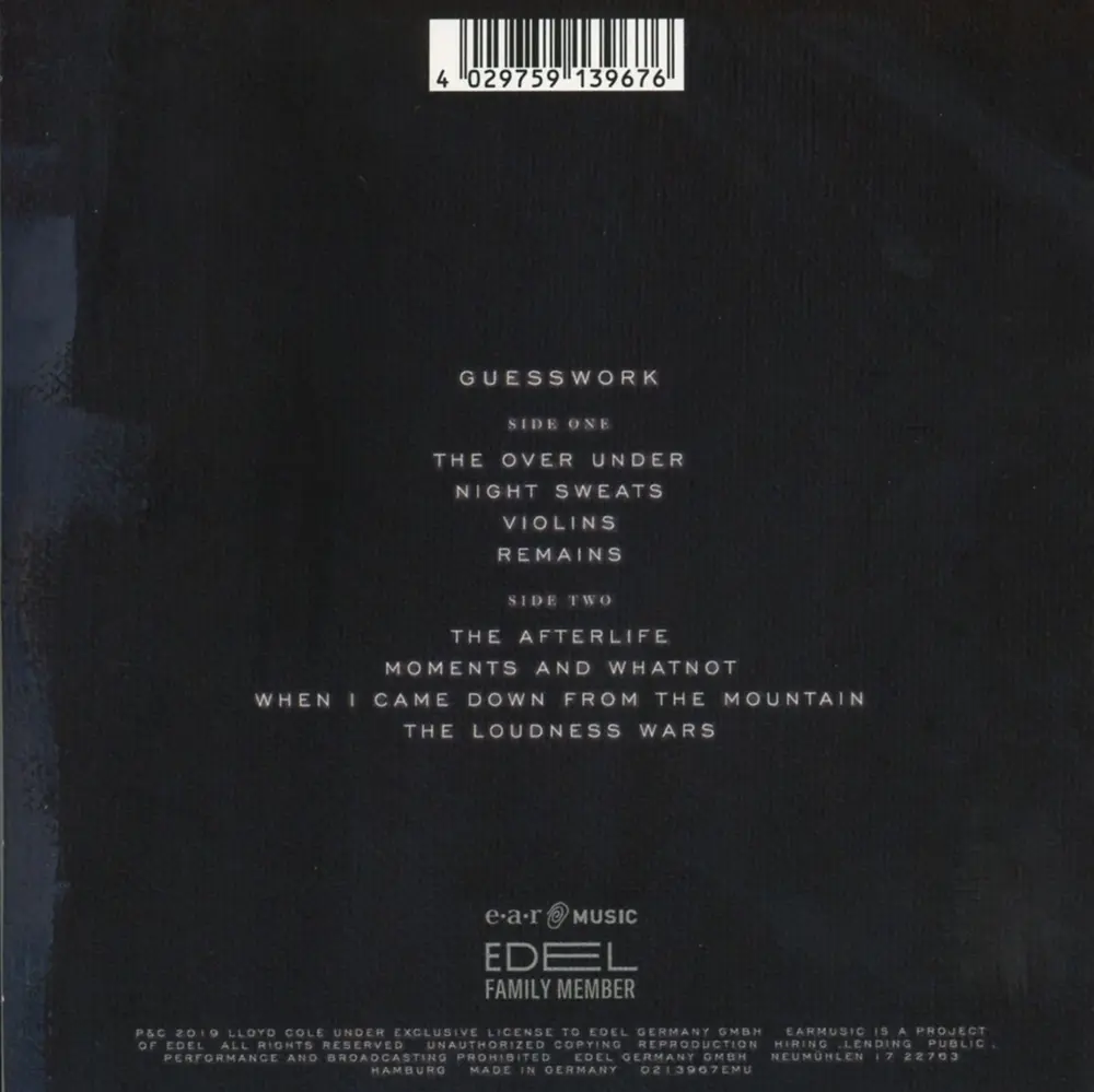 Lloyd Cole – GUESSWORK (CD)