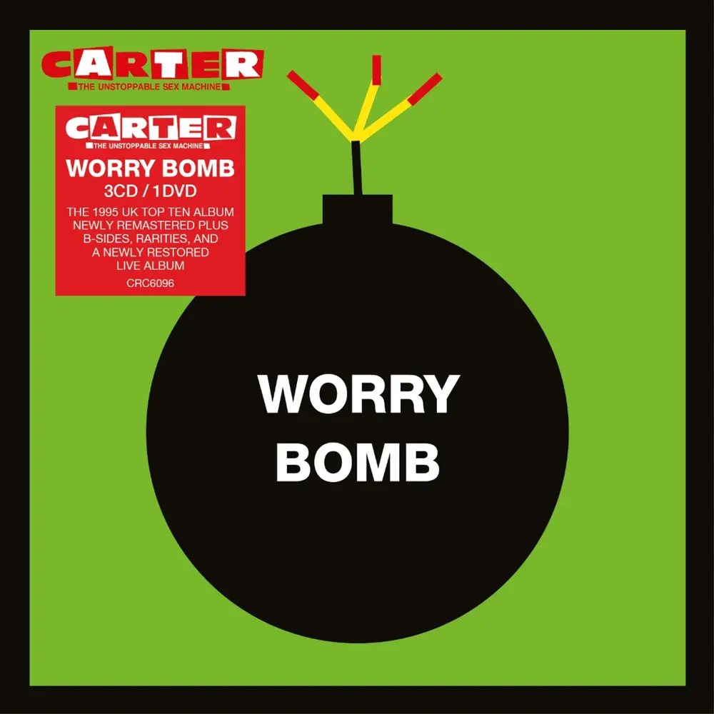 Carter the Unstoppable Sex Machine – WORRY BOMB (CD)