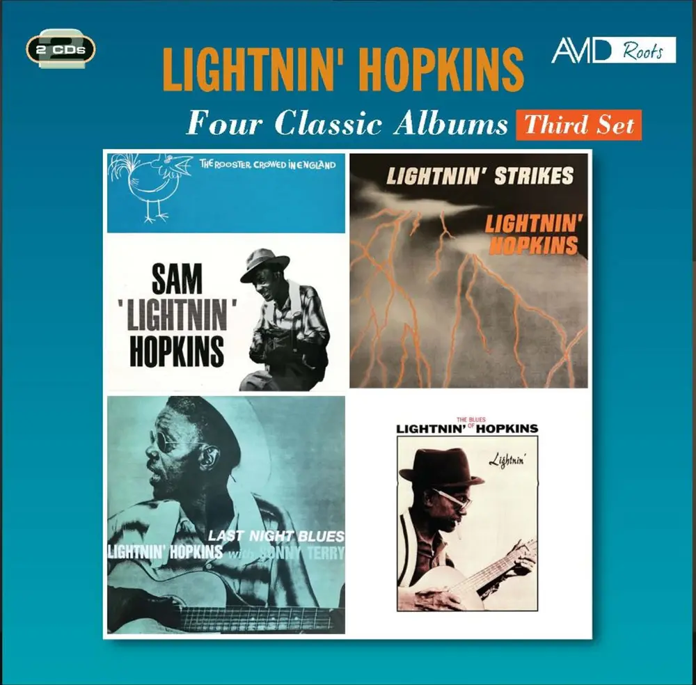 LIGHTNIN' HOPKINS - FOUR CLASSIC ALBUMS