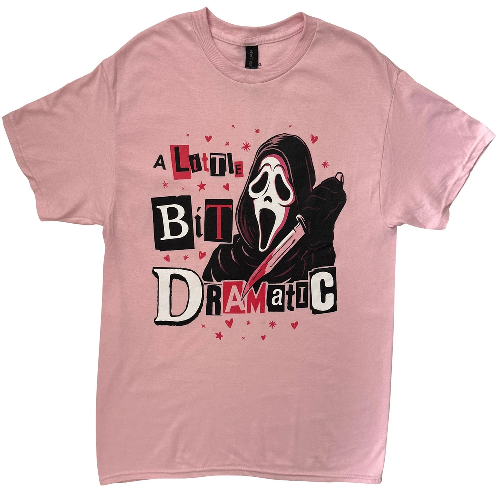 Unisex T-Shirt: A Little Bit Dramatic (Pink)