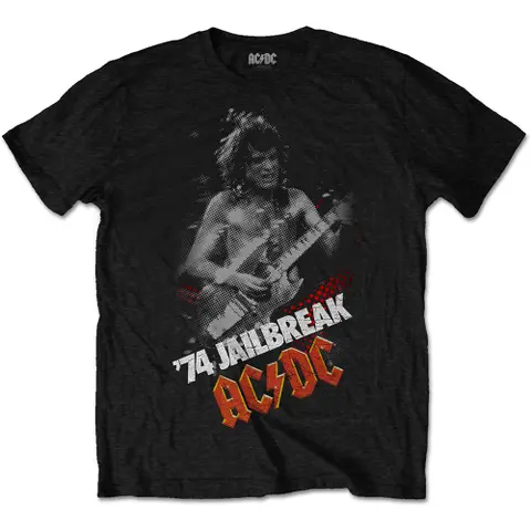 AC/DC – Tričko Jailbreak (Čierna), Unisex, Čierna