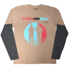 Twenty One Pilots – Vessel (Multi-color, Layered Long Sleeve T-Shirt) (Tričko s dlhým rukávom)